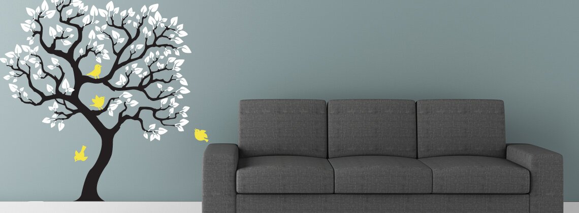 Wall decal tree sticker